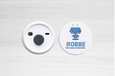 Schattig blauw robotje Schattig blauw robotje